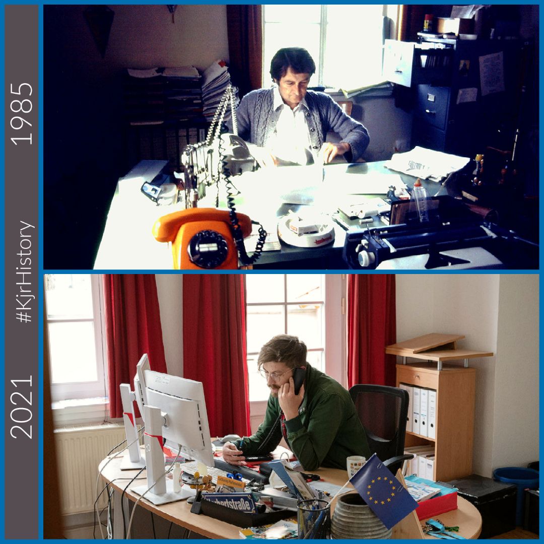 1985 vs 2021 - Geschäftsführung