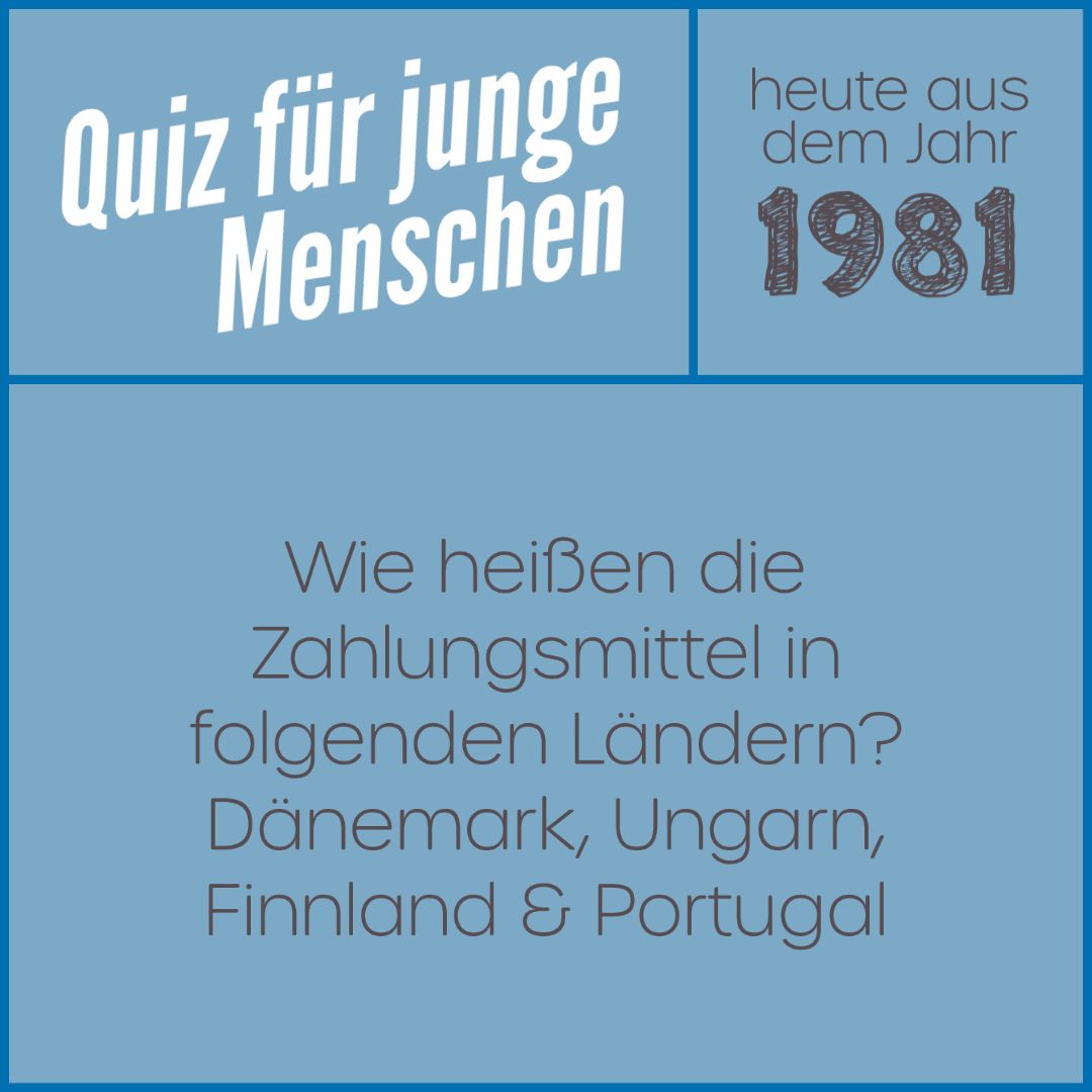 Quiz für junge Menschen #1