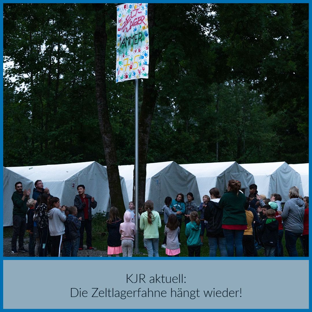KJR Aktuell - Zeltlagerfahne
