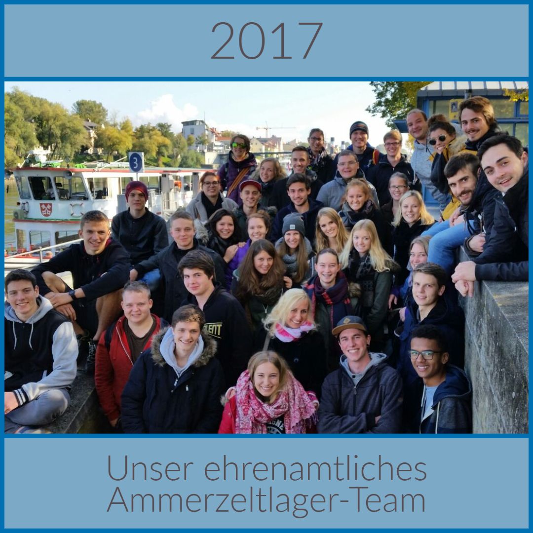 Ammerzeltlager-Team 2017