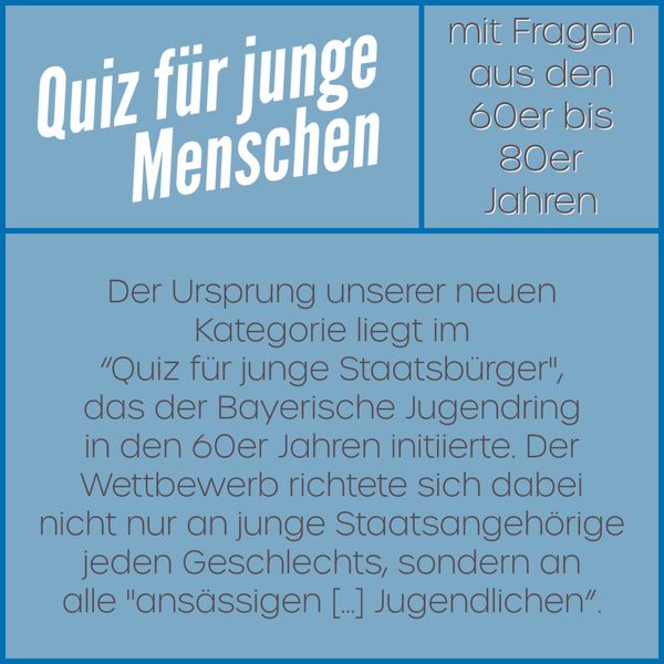 Quiz fuer junge Menschen 2021