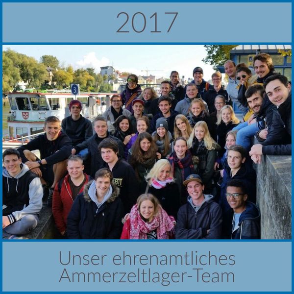 Ammerzeltlager-Team 2017